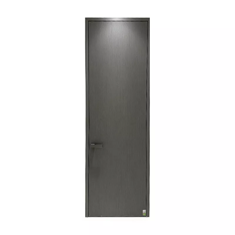Aluminioz estalitako egurrezko ateak